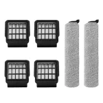 Replacement Parts Vacuum Cleaner Spare Kit with 2xRoller brush + 4xHepa filter Roller Brush Filter for LIECTROUX i7 Pro Home Appliance