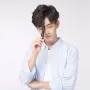 SHOWSEE Electric Nose Hair Trimmer 360° Rotating Floating Blade with Washable Removable Cutter Head High Speed Low Noise