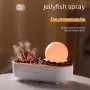 Volcano Humidifier Household Large Fog Desktop Creative Ornaments Bedroom Night Light Home Air Humidifier with Dual Mist Modes