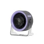 Portable Turbo Fan with Digital Display 100-Speed Mini Air Circulator for Wall Mount & Desktop Use, Quiet and Powerful