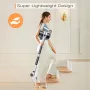 [US Direct] MOOSOO S5 Mate BLDC Cordless 20KPa Handheld Vacuum Cleaner Powerful Brushless Suction with Green LED Floor Brush Light