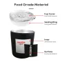 HiBREW 240ml Portable Hanging Ear Style Coffee Thermal Mug Foldable Filter Stainless Steel Double Wall Vacuum Insulated Coffee Cup