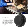 Magnetic Stainless Steel Mechanical Kitchen Timer Battery-Free Countdown Clock for Cooking, Baking, Study, Time Management