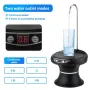 Portable Electric Water Bottle Dispenser Rechargeable Pump with Tray Ideal for Outdoor Kitchen and Workshop
