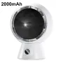 Portable Shaking Head Fan USB Charging High-Speed Turbo Portable Quiet Mini Smart Electric Fan for Home Office Dormitory