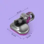 Tevorex 120W Cordless Mite Removal Vacuum Cleaner Instrument Mite Removal Sterilization Machine Household High-Power Handheld Vacuum Cleaner