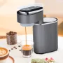 BLITZHOME® C180 Mini Coffee Machine Portable Espresso Maker 15Bar Pressure Hot/Cold Extraction Easy Cleaning for Home Office & Travel