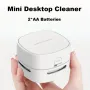 Mini Desktop Cleaner Small Handheld Vacuum Cleaner Household Portable Dual-Purpose Cordless Desktop Vacuum Cleaner