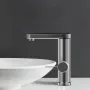 3400W Instant Water Heater Faucet 220V/50Hz 304 Stainless Steel,Temperature Display,Three-Gear adjustment, IPX4 Waterproof,EU Plug