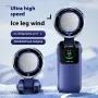 Portable USB Mini Fan 100-Speed Handheld Foldable Cooling Fan with 120° Angle Adjustment for Travel & Outdoor Use