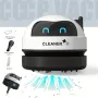 Mini Electric Desktop Vacuum Cleaner Portable Small USB Rechargeable 500mAh Battery Powered Desktop Cleaner Absorb Paper Scraps Eraser Scraps Dust Hair