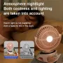 Mini Table Fan Clip Fans 3000mAh Lightweight 90 Degree Rotation Portable Fan Electric Fan USB Desk Fans Small Fan for Bedroom Office Dormitory Indoor