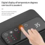 1500W Remote Control Space Heater 3 Gear PTC Ceramic Heating Long-Range Remote Adjustable Thermostat Compact Electric Heater for Home Office
