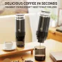 Comfook 170ML Portable Coffee Machine Americano K-CUP Capsule & Coffee Powder Dual-Use Extraction for Car Home Outdoor