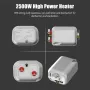 2500W High Temperature Steam Cleaner 220V EU Plug High Pressure Sterilization for for Home Use Car Air Conditioning Kitchen Hood Home Use
