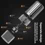 Cordless Electric Coffee Grinder Portable Household Small Grinding Machine USB Rechargeable Adjustable Grinding