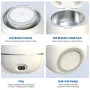 Ultrasonic Denture Cleaner UV Disinfection Children's Electric Toothbrush Head Cleaning Dual Cleaning Modes Braces Jewelry Cleaner