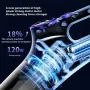 Handheld Small Cordless Vacuum Cleaner 120W 650ml Dust Cup 15kPA Suction LED Display Portable Vacuum 2000mAh Pet Cat Hair Mopping Machine