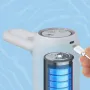 MEMEMAX Foldable Dual-Pump Water Dispenser Portable Rechargeable 300ML/1000ML Auto Stop Water Output Compatibility with Multiple Container Types