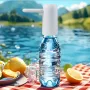 MEMEMAX Foldable Dual-Pump Water Dispenser Portable Rechargeable 300ML/1000ML Auto Stop Water Output Compatibility with Multiple Container Types