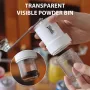 Bincoo Portable Manual Coffee Grinder with Ceramic Core Adjustable Grind Settings Travel-Friendly 25g Capacity Compact for Home & Camping