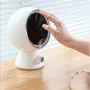 Portable Shaking Head Fan USB Charging High-Speed Turbo Portable Quiet Mini Smart Electric Fan for Home Office Dormitory