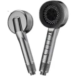 Bathroom Booster Shower Head Bath Filter Shower Head Airin Booster Hand Shower Set With Brush Four Functions And Spray Gun