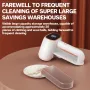 KONKA Fabric Shaver Hair Lint Remover Rechargeable Hair Remover LED Digital Display Shaver with 3 Speeds and 6 Leaf Blades Dual Head