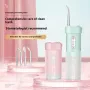 Portable Cordless Water Flosser with 4 Modes & 4 Nozzles Rechargeable IPX7 Waterproof 200ml Telescopic Water Tank Travel Oral Irrigator