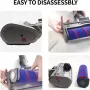 For Dyson V6 Cordless Vacuum Cleaner Replacement Floor Brush Head Tool Soft Roller Cleaner Head