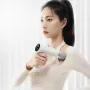 Lenovo Portable Lightweight N2 Fascia Gun 3200 RPM Massage Device with 6 Attachments and 5 Adjustable Speeds, 1800mAh Battery for Muscle Relaxation