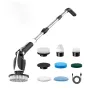 7-in-1 Electric Cleaning Brush Long Pole With Telescopic Handle Kitchen Bathroom Household Multifunctional Lazy Sweeping Brush