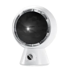 Portable Shaking Head Fan USB Charging High-Speed Turbo Portable Quiet Mini Smart Electric Fan for Home Office Dormitory