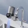 Smart Digital Display Temperature Control Faucet Water Purifier 304 Stainless Steel 8-Layer Filtration with Filter Element Suitable for Balcony Kitchen and Bathroom Multiple Scenes