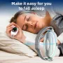 Handheld White Noise Stress Relief Sleep Aid Device White Noise Sleep Instrument With Screen Display Hand-Held White Negative Ion Pulse Stress Relief Sleep Aid