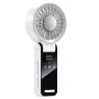 Mini USB Fan with Digital Display 100-Speed Portable Folding Cooling Fan High Speed Strong Wind Handheld Small Fan for Outdoor