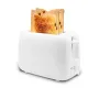 2-Slice Bread Toaster Stainless Steel Toaster Removable Smart Kitchen Toaster 2 Slice Wide Slot Vintage Toaster Removable Crumb Tray