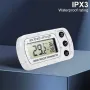 Fridge Thermometer With Hook Anti-Humidity Refrigerator Freezer Electric C/F Conversion LCD Display Digital -20°C to 50°C Temperature Monitor