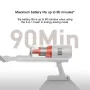 XIAOMI MIJIA Wireless Vacuum Cleaner 3,Green Searchlight 260AW Suction,110000 RPM,90min Runtime,Cordless Handheld Vacuum Cleaner