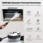 2500W High Temperature Steam Cleaner 220V EU Plug High Pressure Sterilization for for Home Use Car Air Conditioning Kitchen Hood Home Use
