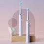 KONKA Sonic elektrische tandenborstel IPX7 waterdicht USB oplaadbaar met 5 poetsstanden Mondreiniging Zachte borstel Slimme timer
