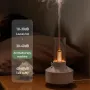 Vintage USB Aromaterapi Nemlendirici Moda Lambası Aromaterapi Makinesi Küçük Ev Aletleri Ultrasonik Atomize Esansiyel Yağ Kokulu Nemlendirici