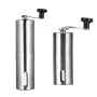 Portable Stainless Steel Manual Coffee Grinder Ceramic Grinding Core Adjustable Grinding Coarseness Hand Crank Coffee Machine