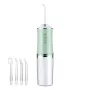 Cordless Dental Oral Irrigator with Adjustable Pressure Modes USB Rechargeable Water Flosser for Travel and Home