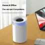 2.5L 7-Color LED Colorful Aromatherapy Humidifier Double-Mouth Large Spray Bedroom Atmosphere Night Light USB Ultrasonic Cool Mist Aromatherapy Essential Oil Air Humidifier