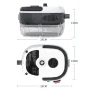 2500W High Temperature Steam Cleaner 220V EU Plug High Pressure Sterilization for for Home Use Car Air Conditioning Kitchen Hood Home Use