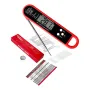 Foldable Digital Food Thermometer Grill Meat Kitchen Thermometer Baking Milk Water Thermometer Magnetic Kitchen Temperature Gauge