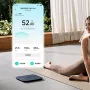 XIAOMI Mijia S400 Pro Smart Body Fat Scale 25 Metrics 3.5\ TFT Screen Dual-Frequency BIA Bluetooth 5.1 High-Precision 0.1~150kg Range Works with MiHome APP