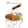 Foldable Digital Food Thermometer Grill Meat Kitchen Thermometer Baking Milk Water Thermometer Magnetic Kitchen Temperature Gauge