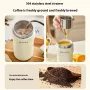 Bear Portable Blender Cup 300ml Hot & Cold Insulated Smoothie Juicer Cup 10-Blade Ice Crushing USB Rechargeable for Travel & Home